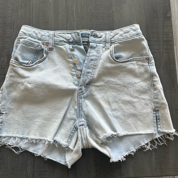 Wild Fable Light Wash High Waisted Jean Shorts - Picture 1 of 5